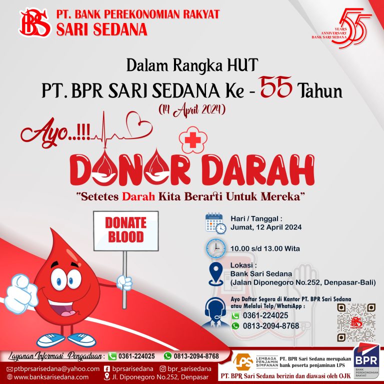 HUT PT. BPR Sari Sedana Ke 55