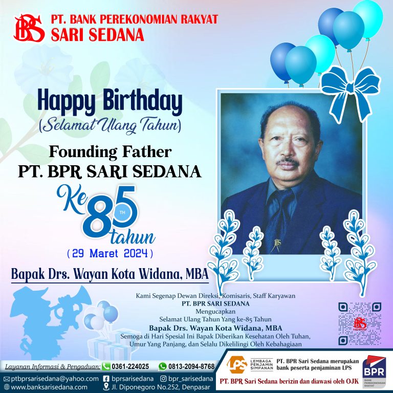 HUT Founding Father – Drs. Wayan Kota Widana, MBA