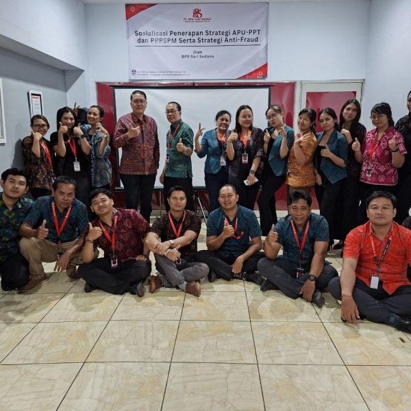 Sosialisasi Penerapan Strategi APUPPT Dan PPPSPM Serta Strategi Anti-Fraud